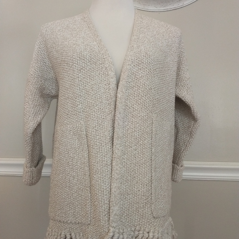 Madewell memento fringe cardigan